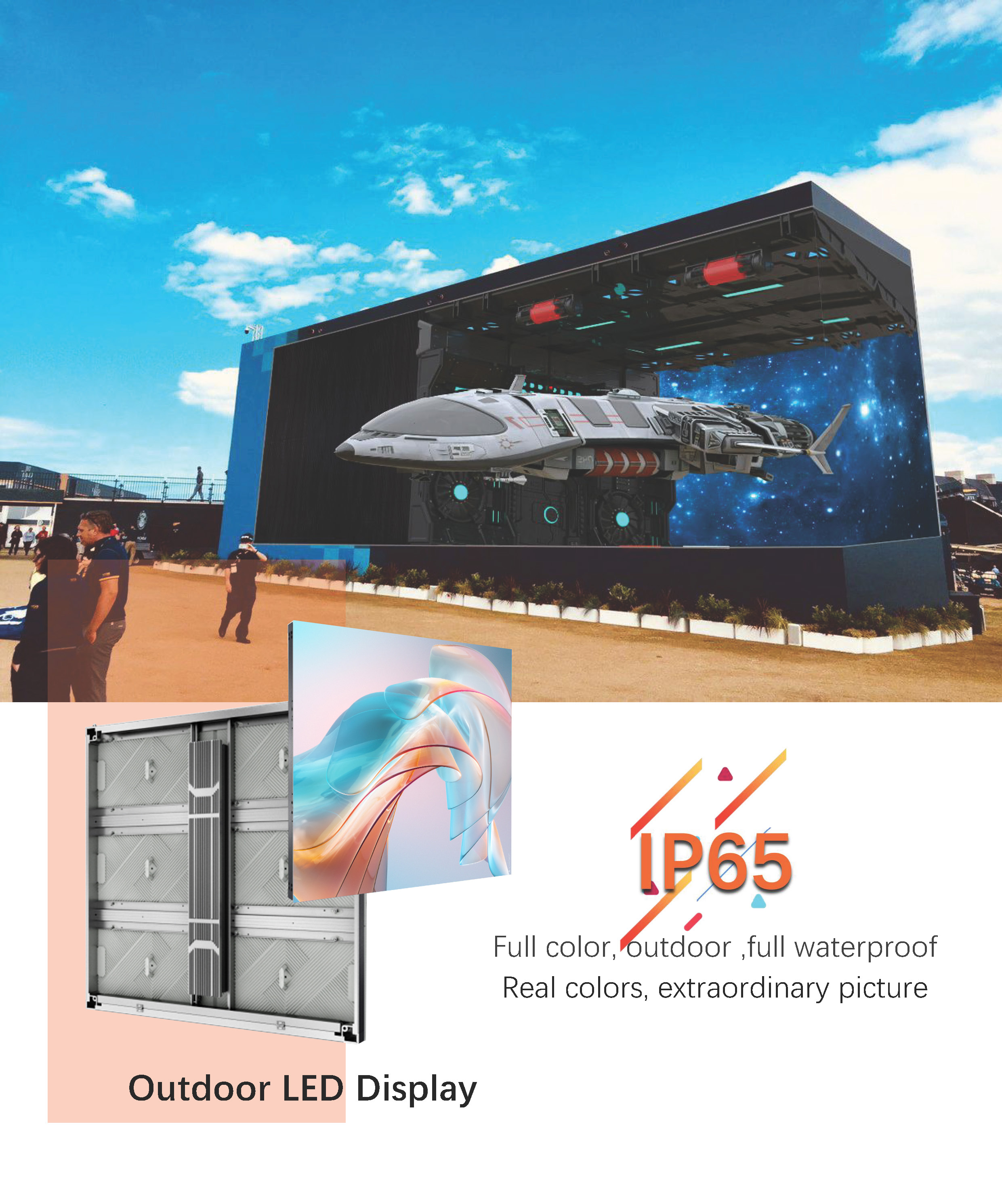 Outdoor Energy Saving LED Display