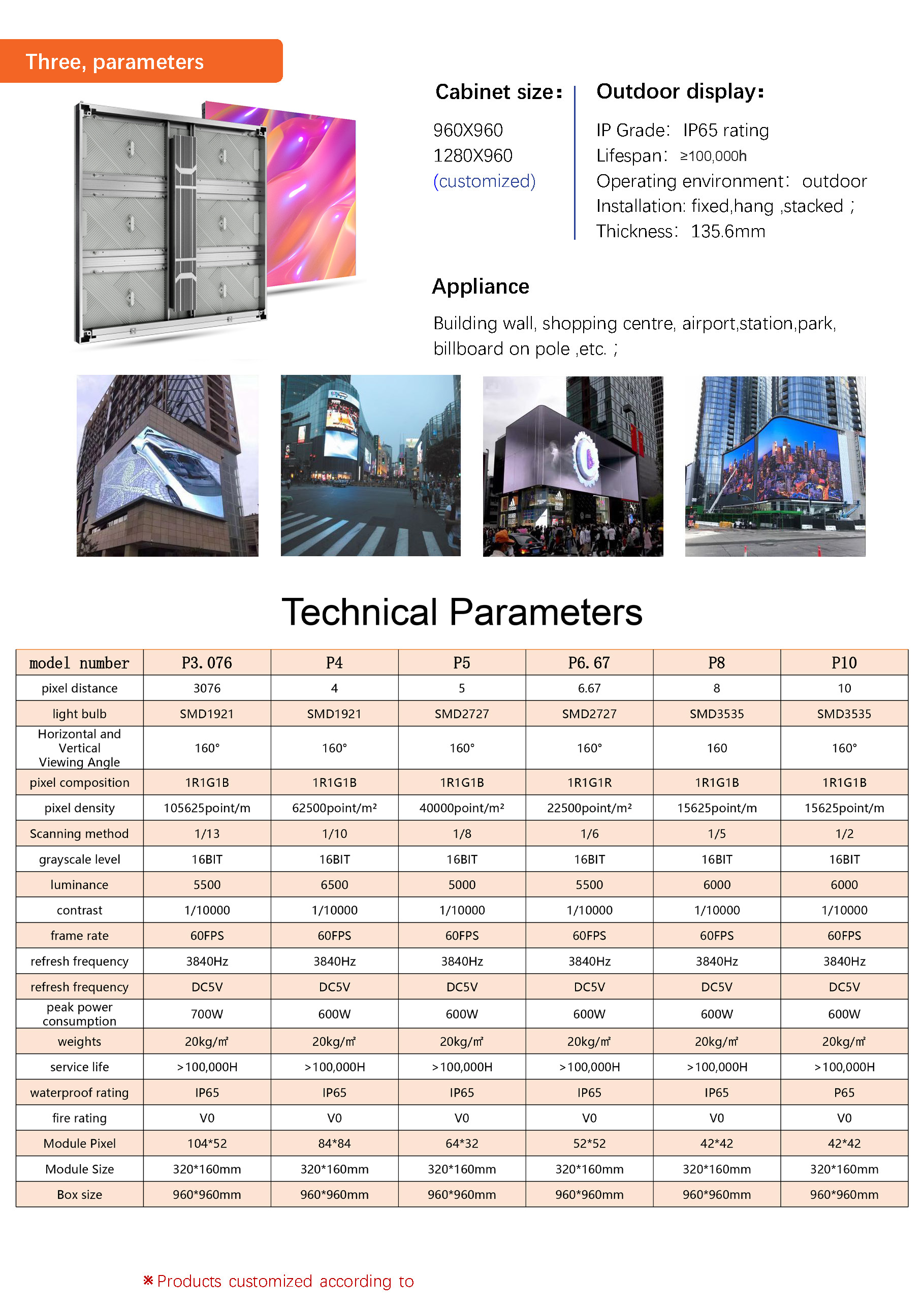 Outdoor Energy Saving LED Display