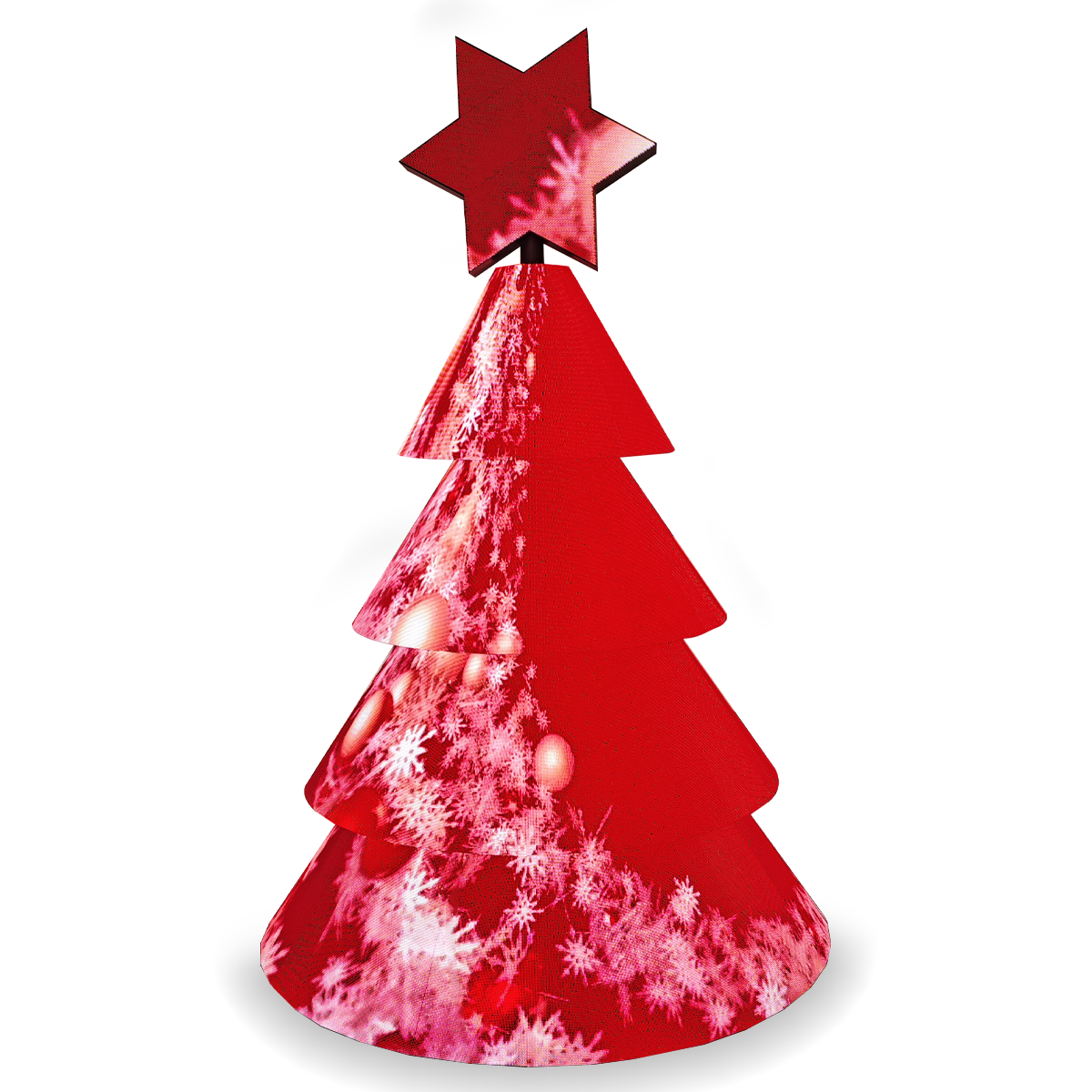 Christmas tree modeling LED display