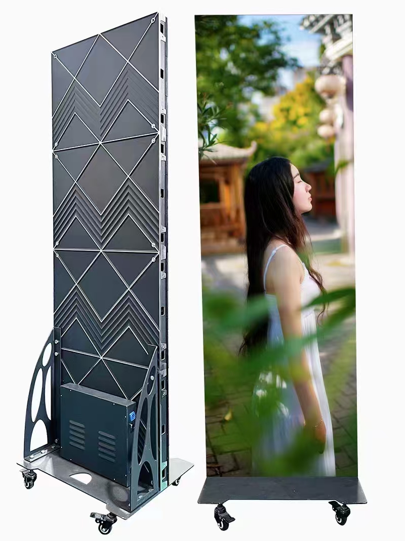 Mobile led poster screen