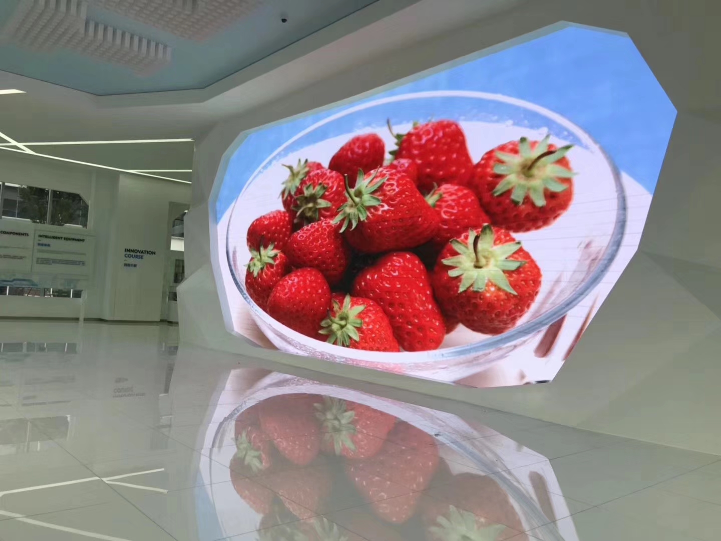 Indoor exhibition hall P1.5 small pitch HD configuration