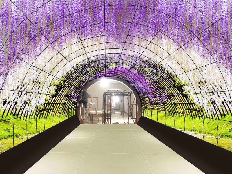 LED time tunnel- the first commercial landscape worth hundreds of billions of yuan emerges