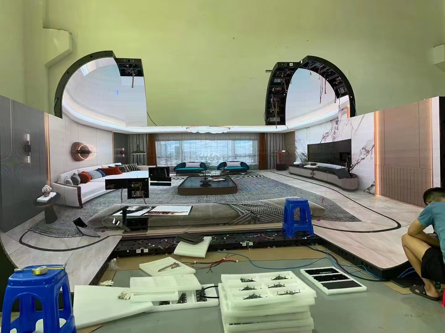 LED immersive environment becomes a new business engine LED immersive environment becomes a new business engine
