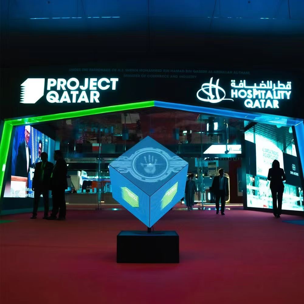 Visual Revolution-LED Cube Screen Reshapes the Value of Commercial Space Visual Revolution-LED Cube Screen Reshapes the Value of Commercial Space