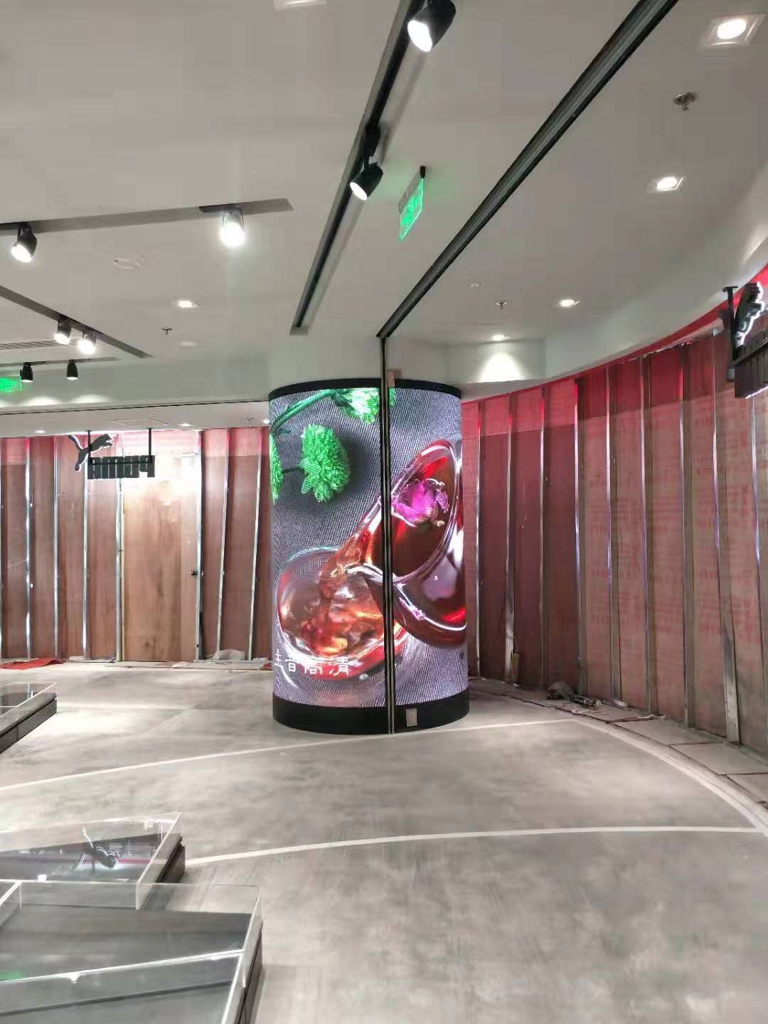 LED cylindrical screen-visual innovator in commercial space LED cylindrical screen-visual innovator in commercial space