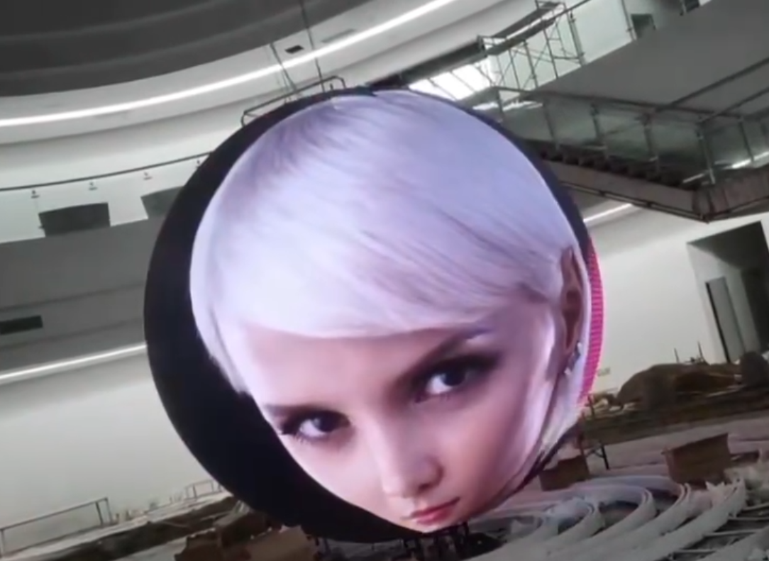 LED spherical screen-an eye-catching weapon for large exhibition halls