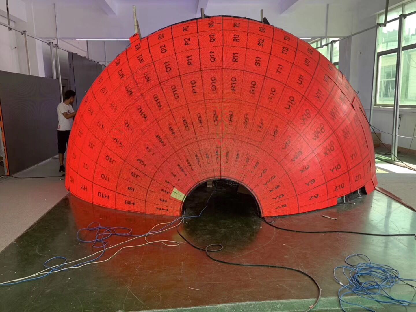 LED Hemispherical Screens- The 