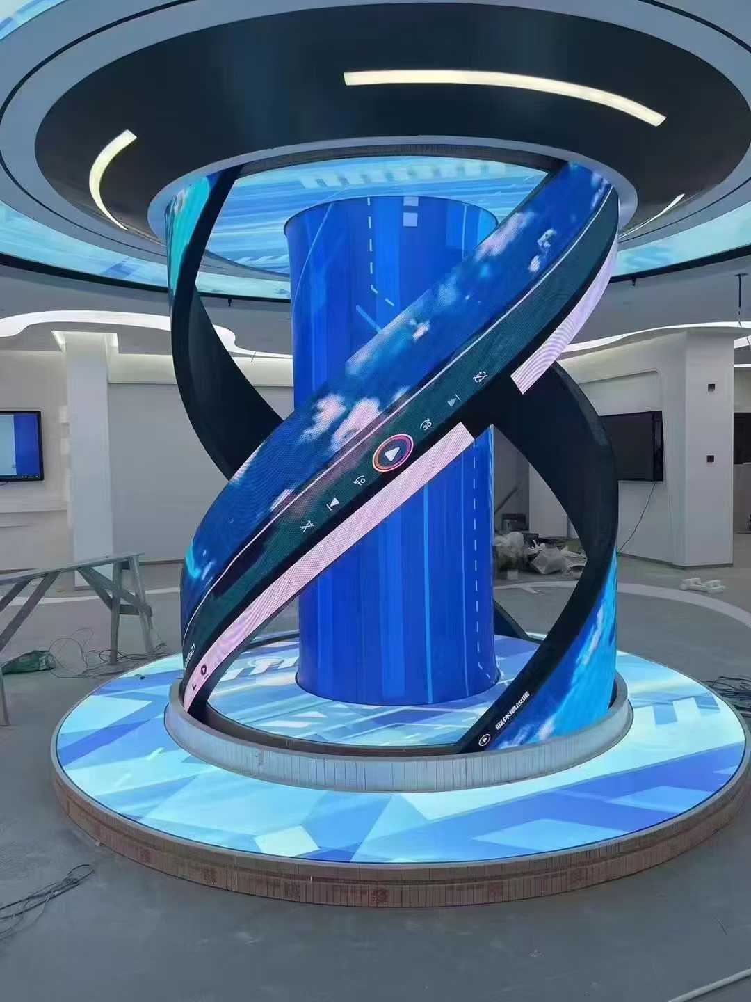 LED special-shaped screens- the beauty of customization reshapes the visual world