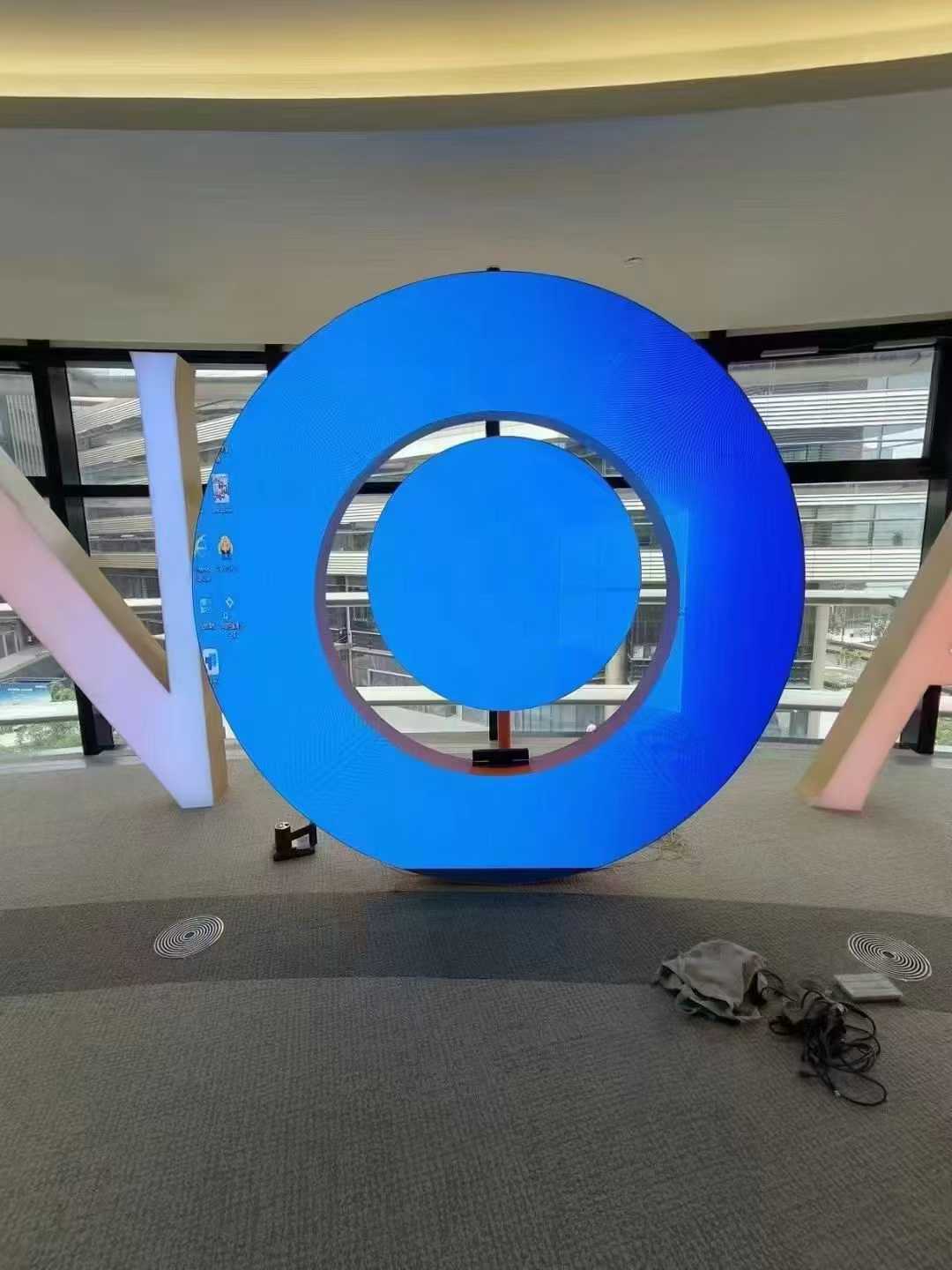 LED special-shaped screens- the beauty of customization reshapes the visual world