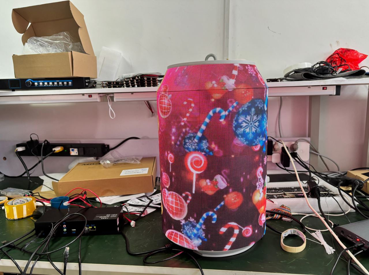 Innovative Visual Revolution: The Disruptive Appeal and Application Value of LED Can Screens