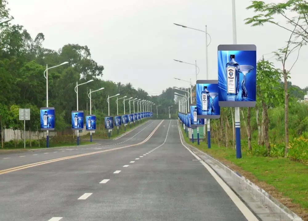 Smart City New Contact Point: All-round Solution of LED Outdoor Pole Screen Advertising Display Smart City New Contact Point: All-round Solution of LED Outdoor Pole Screen Advertising Display