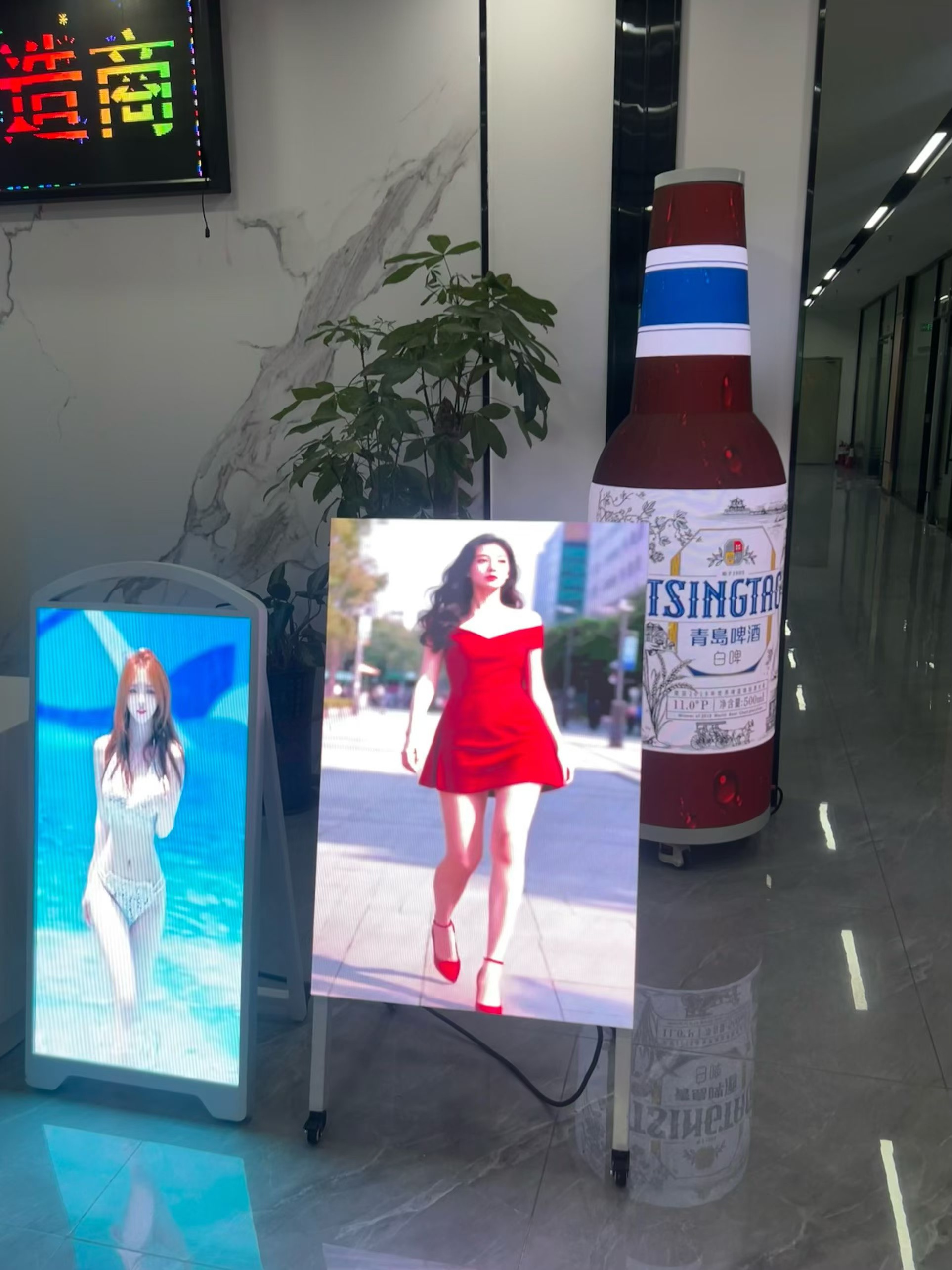A new benchmark for digital image - LED water sign screen A new benchmark for digital image - LED water sign screen
