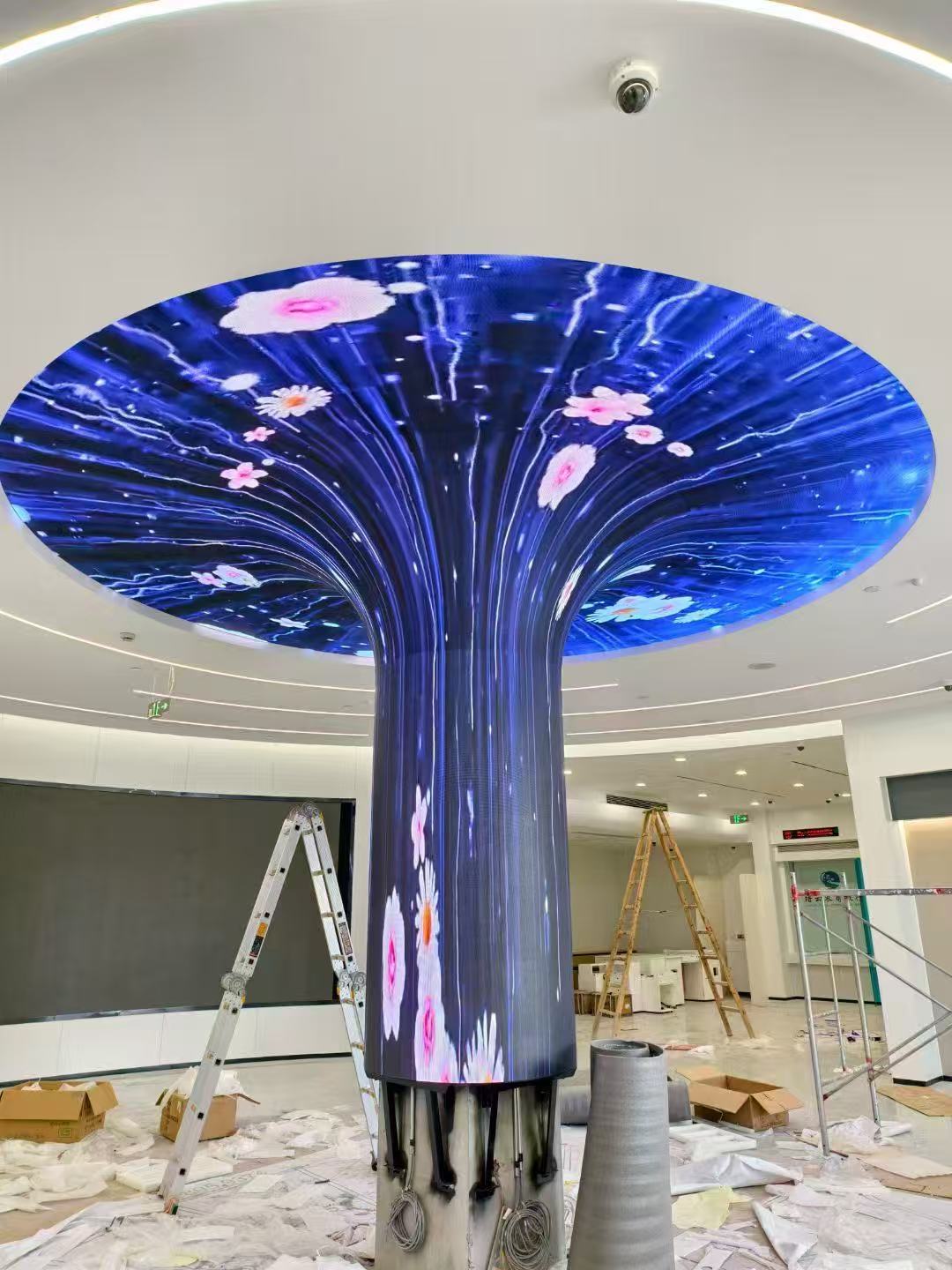 Title: Beyond the Flat: Why Flexible LED Displays Are Captivating Museums, Bars, and Shopping Malls?