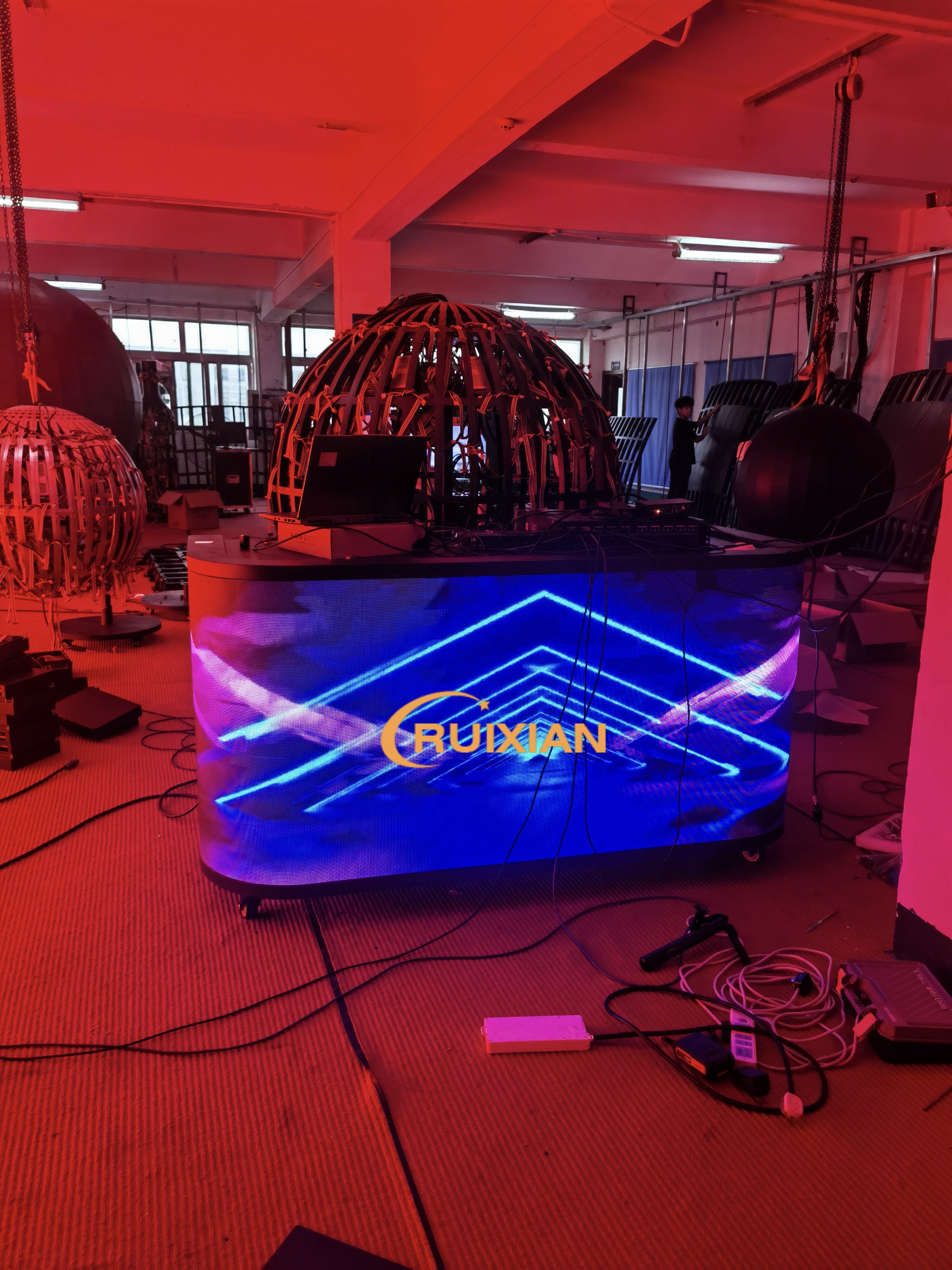 LED Front Desk Screens: The First Landscape of Corporate Digital Image